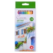 Набор карандашей цветных ЗХК НП проф.«Сонет» 24шт