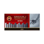 Набор пастели сухой K-I-N Toison D`Or серые оттенки 12цв