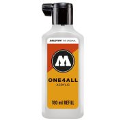 Заправка акрил. Molotow ONE4ALL Белый 180мл