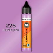 Заправка акрил. Molotow ONE4ALL Розовый металлик 30мл
