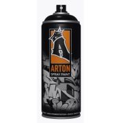 Краска аэрозольная ARTON Black Gloss 400мл