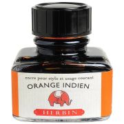 Чернила для перьвых ручек J.Herbin Индийский оранжевый 30мл