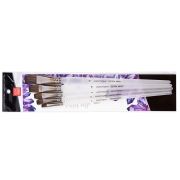 Набор кистей белка микс плоские Vista-Artista «Аква-колор» 5шт