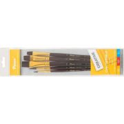 Набор кистей синтетика Pinax Creative line жесткая Ассорти 5шт