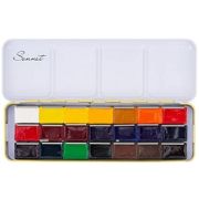 Набор акварели ЗХК «Сонет» 21цв металл