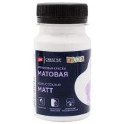 Краска акрил. Декола матовая Белая 100мл