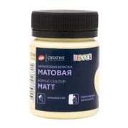 Краска акрил. Декола матовая Лимонный щербет 50мл