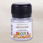 Краска акрил. Декола Серебро 20мл
