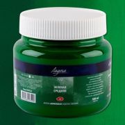 Краска акрил.«Ладога» Зеленая средняя 500мл