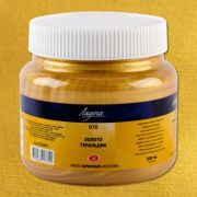 Краска акрил.«Ладога» Золото геральдик 500мл