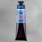 Краска акрил.«Ладога» метал. Серебро темное 46мл.