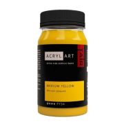 Краска акрил. «Акрил Арт» Желтый средний 100мл