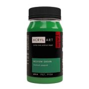 Краска акрил. «Акрил Арт» Зеленый средний 100мл