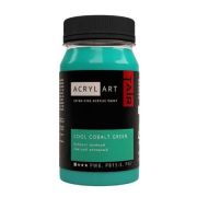Краска акрил. «Акрил Арт» Кобальт зеленый светлый холодный 100мл