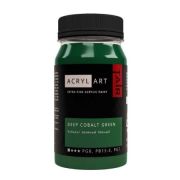 Краска акрил. «Акрил Арт» Кобальт зеленый темный 100мл