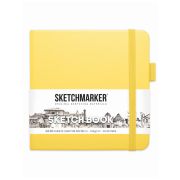 Блокнот для зарисовок Sketchmarker 12х12 140г 80л Лимонный
