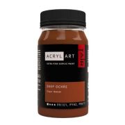 Краска акрил. «Акрил Арт» Охра темная 100мл