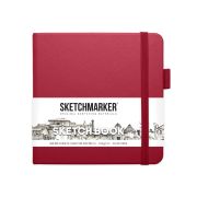 Блокнот для зарисовок Sketchmarker 12х12 140г 80л Маджента