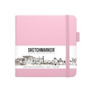 Блокнот для зарисовок Sketchmarker 12х12 140г 80л Розовый
