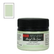 Краска акрил. «Акрил Хобби» DeLux Лаймовый щербет 20мл