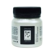 Краска акрил. «Деколор» Таир Белый перл. 50мл