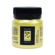 Краска акрил. «Деколор» Таир Золото медальное 50мл