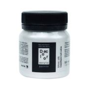 Краска акрил. «Деколор» Таир Серебристый шелк 50мл