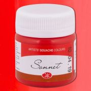 Гуашь Сонет Красная 40мл