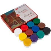 Набор гуашевых красок «Сонет» ЗХК 12х20мл