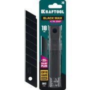 Лезвия KRAFTOOL BLACK MAX сегментир. 18мм 10шт