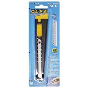 Нож OLFA 18мм металл. выдвижное лезвие, автофиксатор