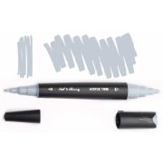 Маркер акрил. Fat&Skinny Grey двусторонний