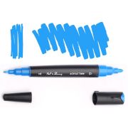 Маркер акрил. Fat&Skinny Lake blue двусторонний