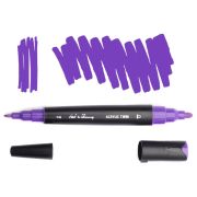 Маркер акрил. Fat&Skinny Wine berry двусторонний