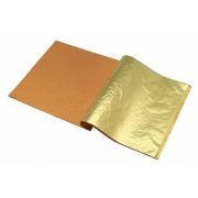 Поталь в листах имитация золота 14х14 Decola 25л